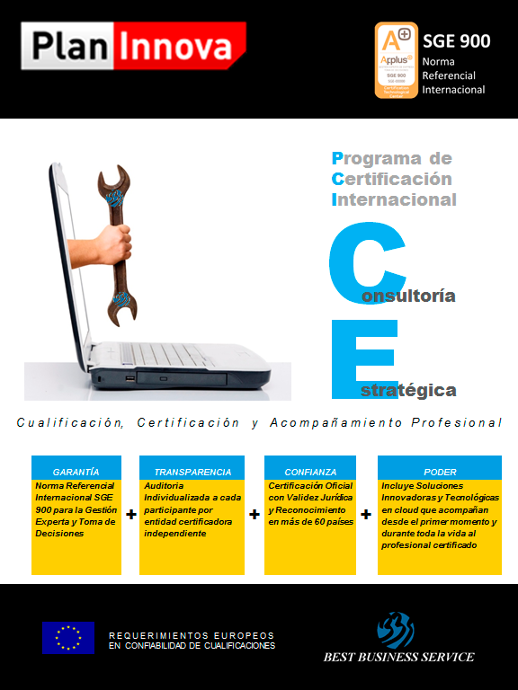 PCI-CE Programa de Consultoría Estratégica Certificado SGE 900
